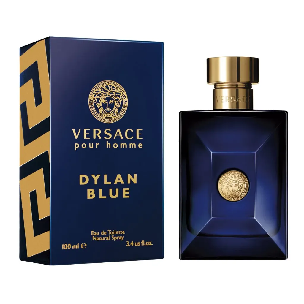 Versace Mens Pour Homme Dylan Blue Eau De Toilette 100ml Spray for Him