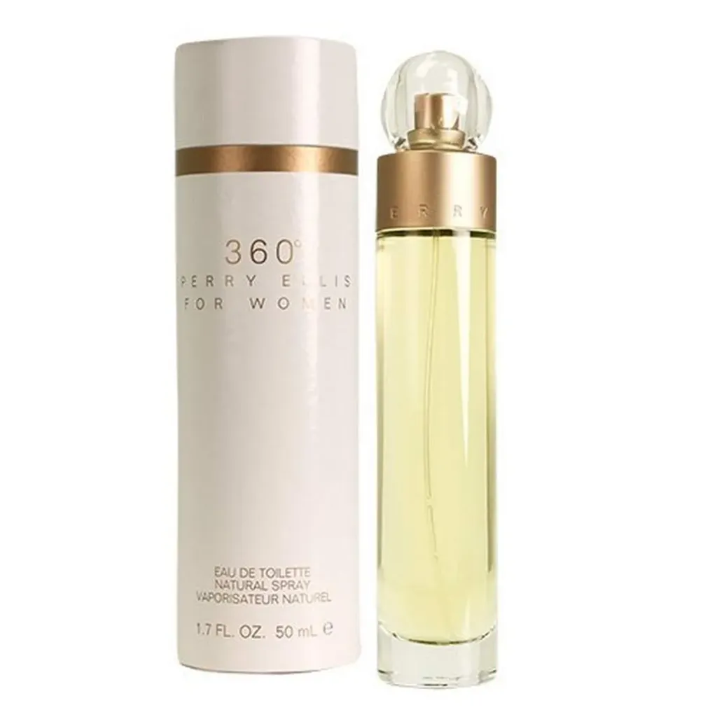 Perry Ellis 360 for Women Eau De Toilette 3.4 Oz