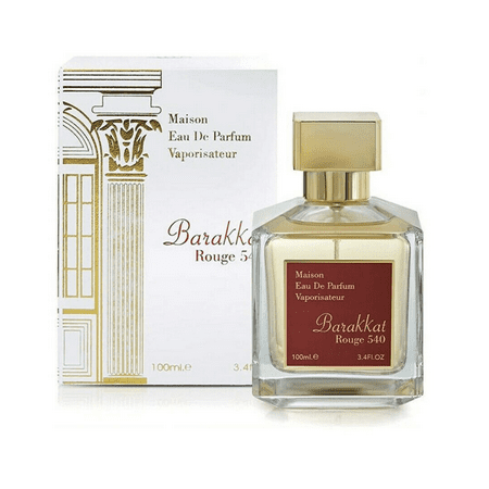 Barakkat Rouge 540 Perfume for Unisex Eau De Parfum Spray 3.4 Oz