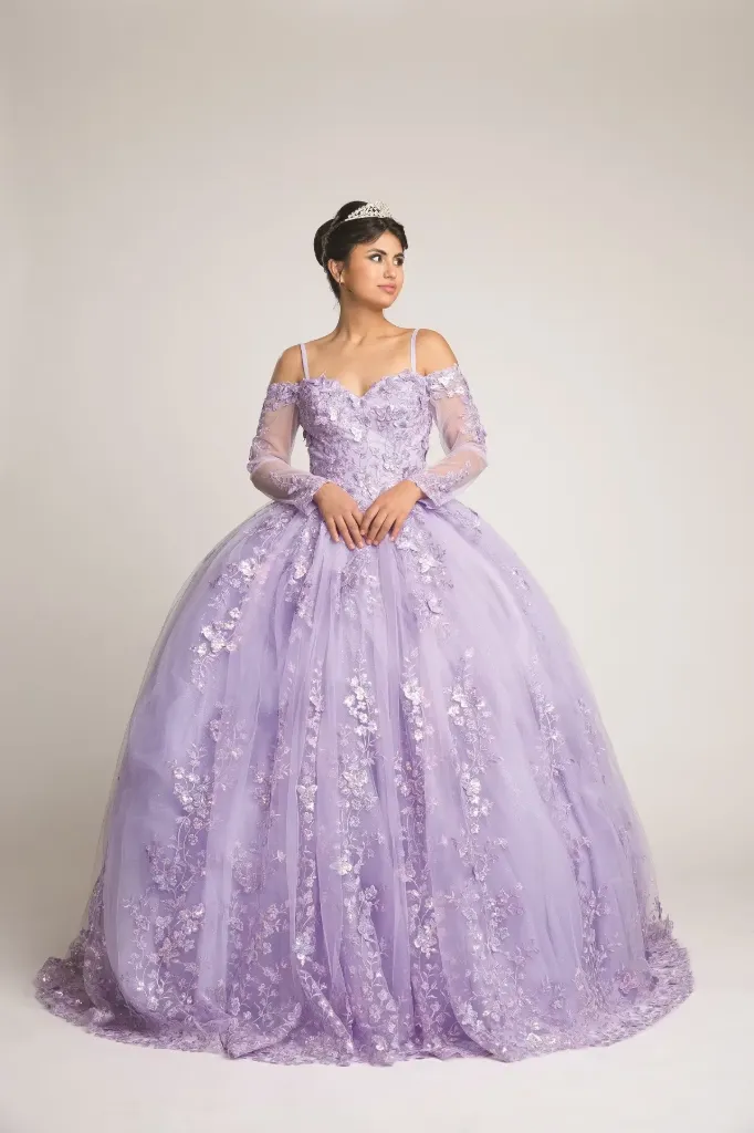 Vestido XV CY10309 (Light Blue, XS)