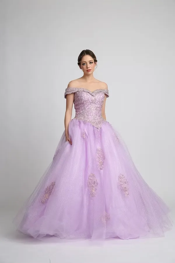 Vestido XV CY10268 (M, Light Blue)