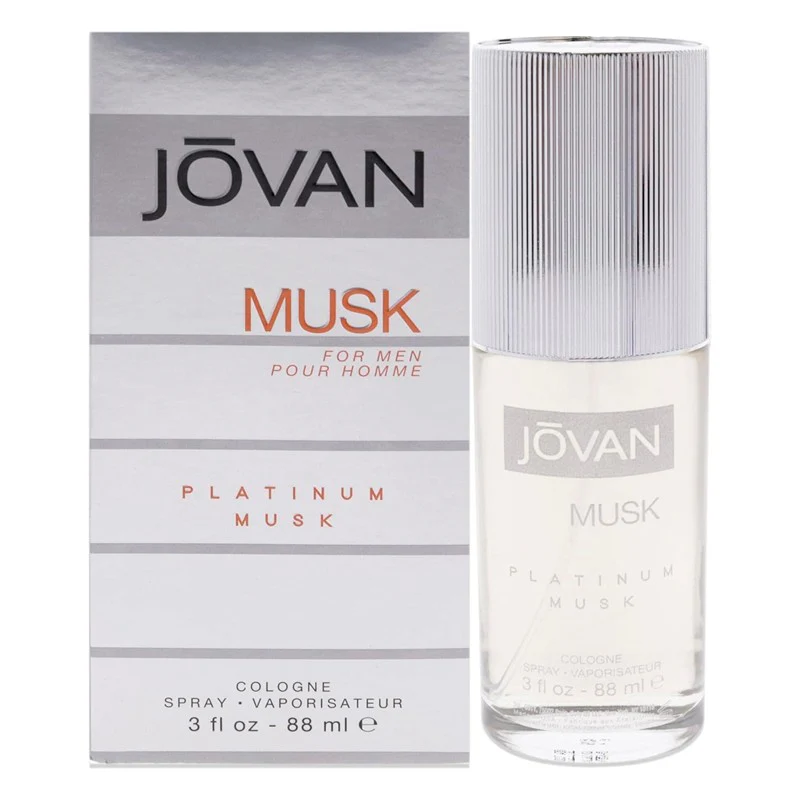 Jovan Platinum Musk Men Cologne Spray Jovan 3 Oz