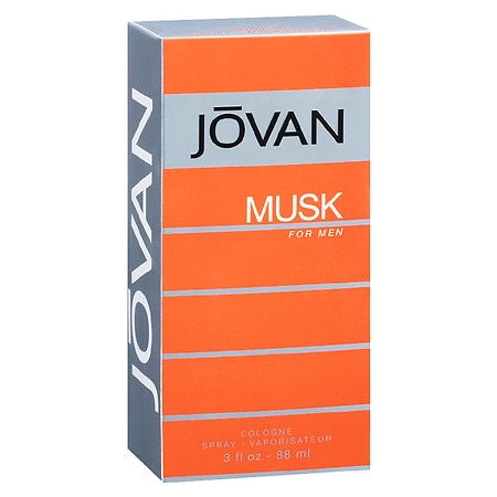 Jovan Musk Eau De Cologne for Men Spray 3.0 Oz