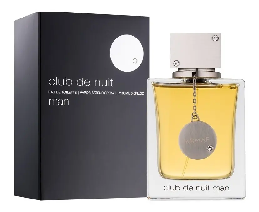 Club De Nuit Eau De Toilette Spray for Men 3.6 Oz
