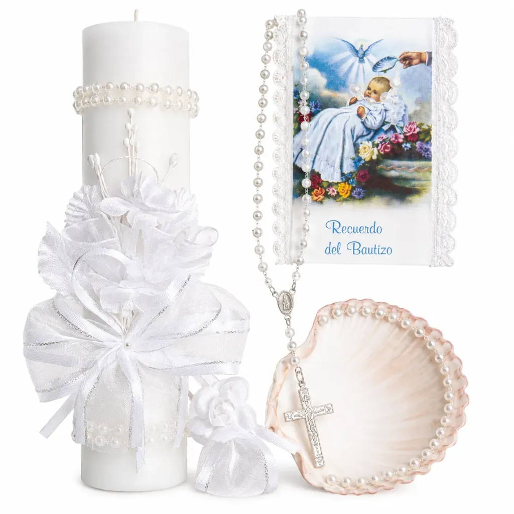 Baptism Candle CI6 (Blanco)