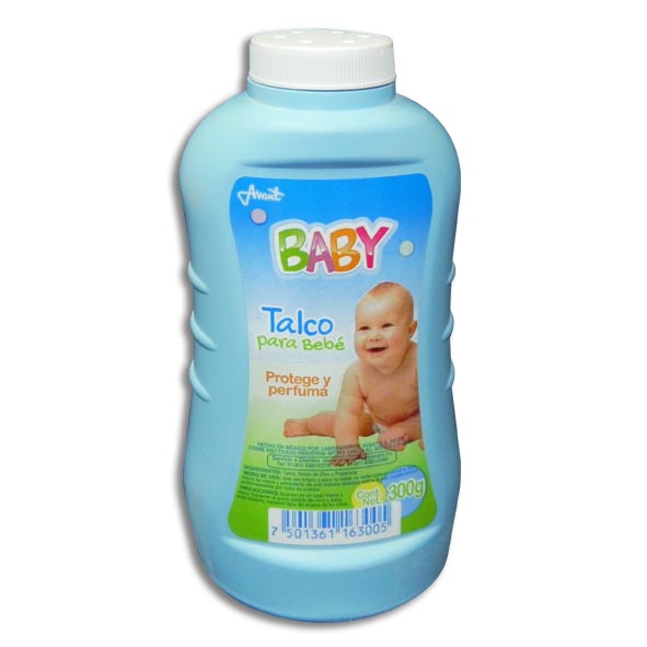 Talco para Bebe Avant Azul 300g
