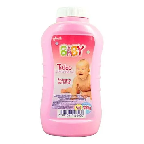 Talco para Bebe Avant 300g Rosa