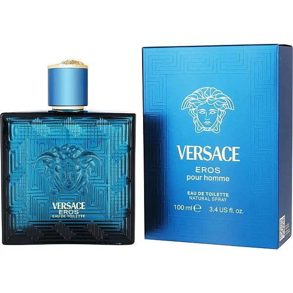 Versace Eros Eau de Toilette 3.4 Oz